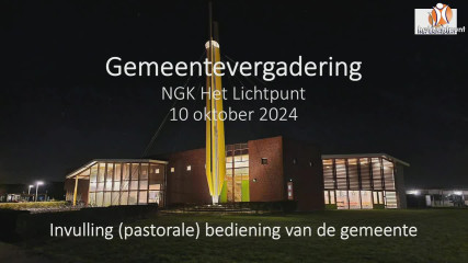 gemeente vergadering