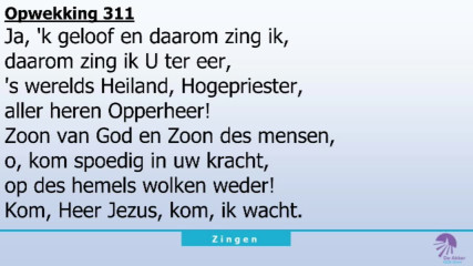 Zondag 27 april