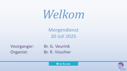 Zondag 20 juli
